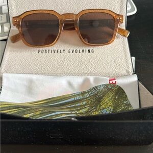 Kiaura Lautner Sunglasses in Whisky - Polarized